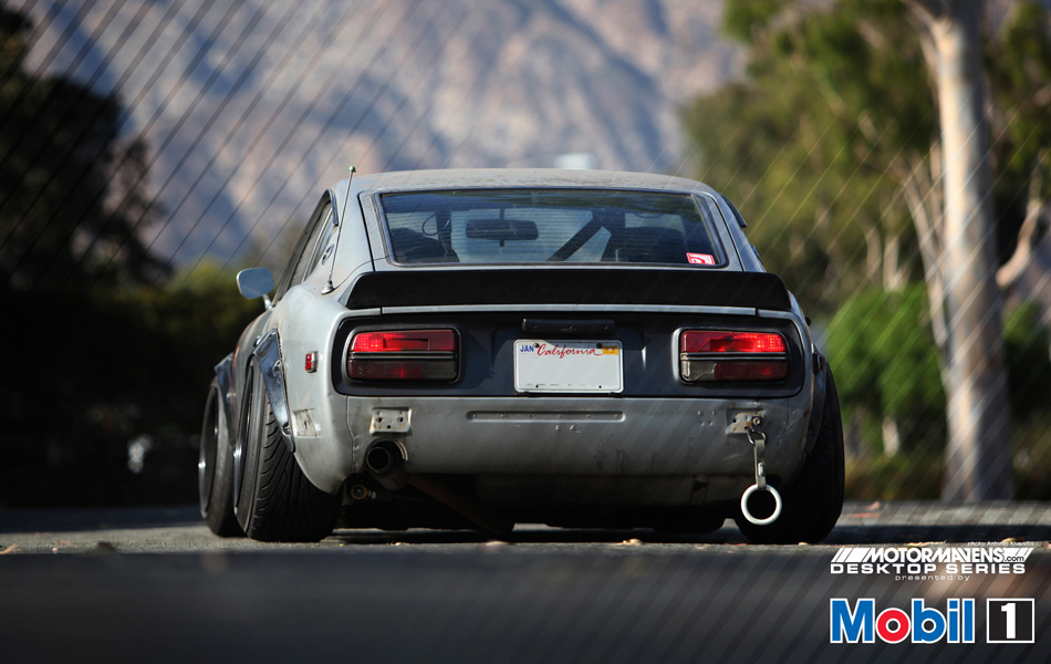 MotorMavens/Mobil1 Desktop Series - Yuta Akaishi's shakotan 240z.