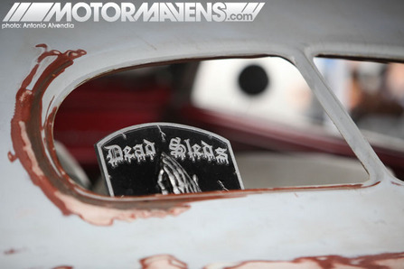 Dead Sleds Mooneyes Christmas Party XMas Irwindale hot rod kustom show