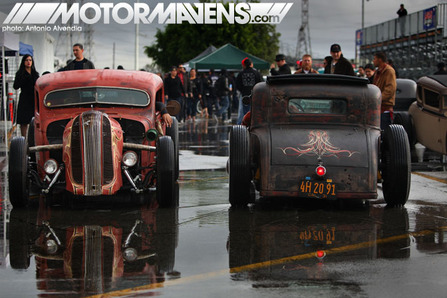 Mooneyes Christmas Party XMas Irwindale hot rod kustom show