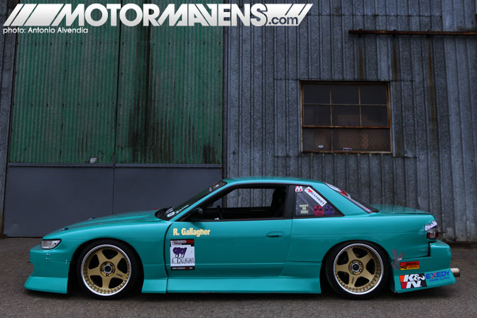 BN Sports Blister S13 Silvia SSR Koenig Turbonetics Turbo SR20DET Roland Gallagher Garage Autohero Seattle Team Instant Party Formula Drift