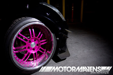 hot pink wheels