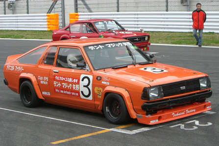Old school Nissan power two generations of Nissan Sunny together at the