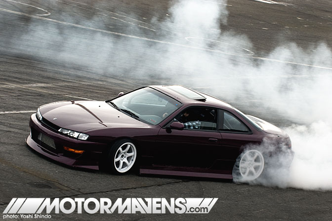 Ian Fournier Drift Safari Nissan Skyline R32 Evergreen Drift Yoshi Shindo