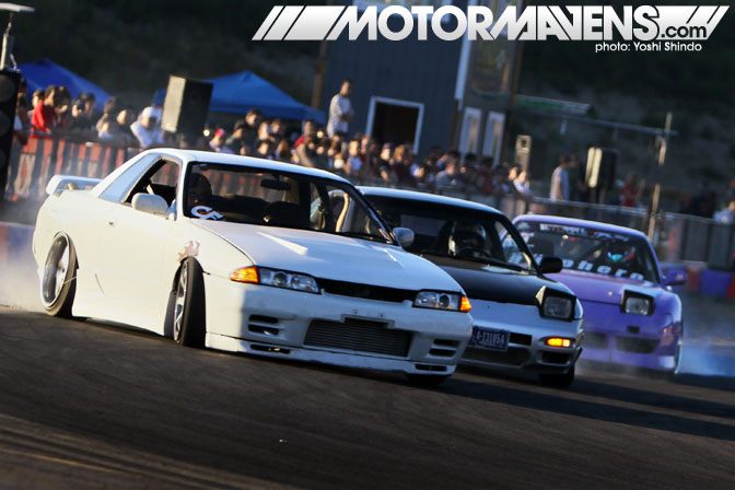 tandem drifting, drifting, R32, skyline, S13, RPS13, final bout