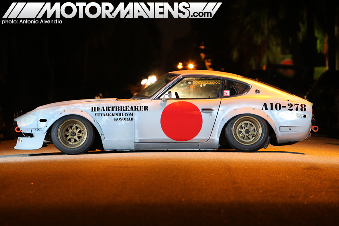 yuta akaishi, shakotan, s30, 240z, ssr wheels