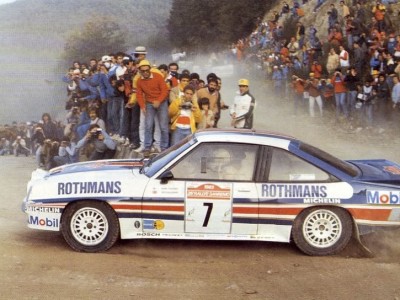 Opel, Manta, Ari Vatanen, rally, isle of man, manx rally