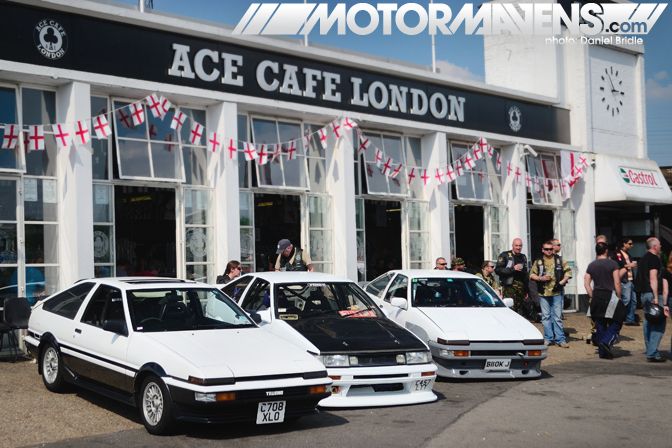 AE86, retro toyota, ace cafe london