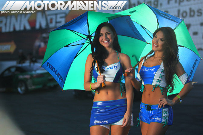 falken tire, umbrella girls, randyl dawn, jael