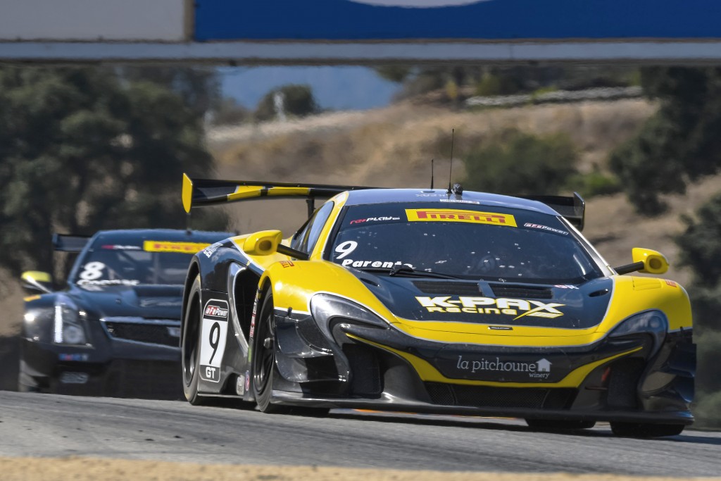 McLaren 650S GT3 Pirelli World Challenge Laguna Seca Raceway