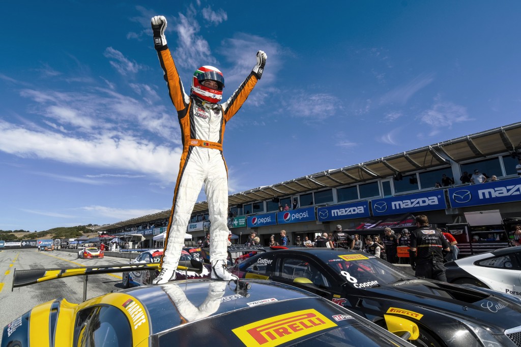 McLaren 650S GT3 Pirelli World Challenge Laguna Seca Raceway