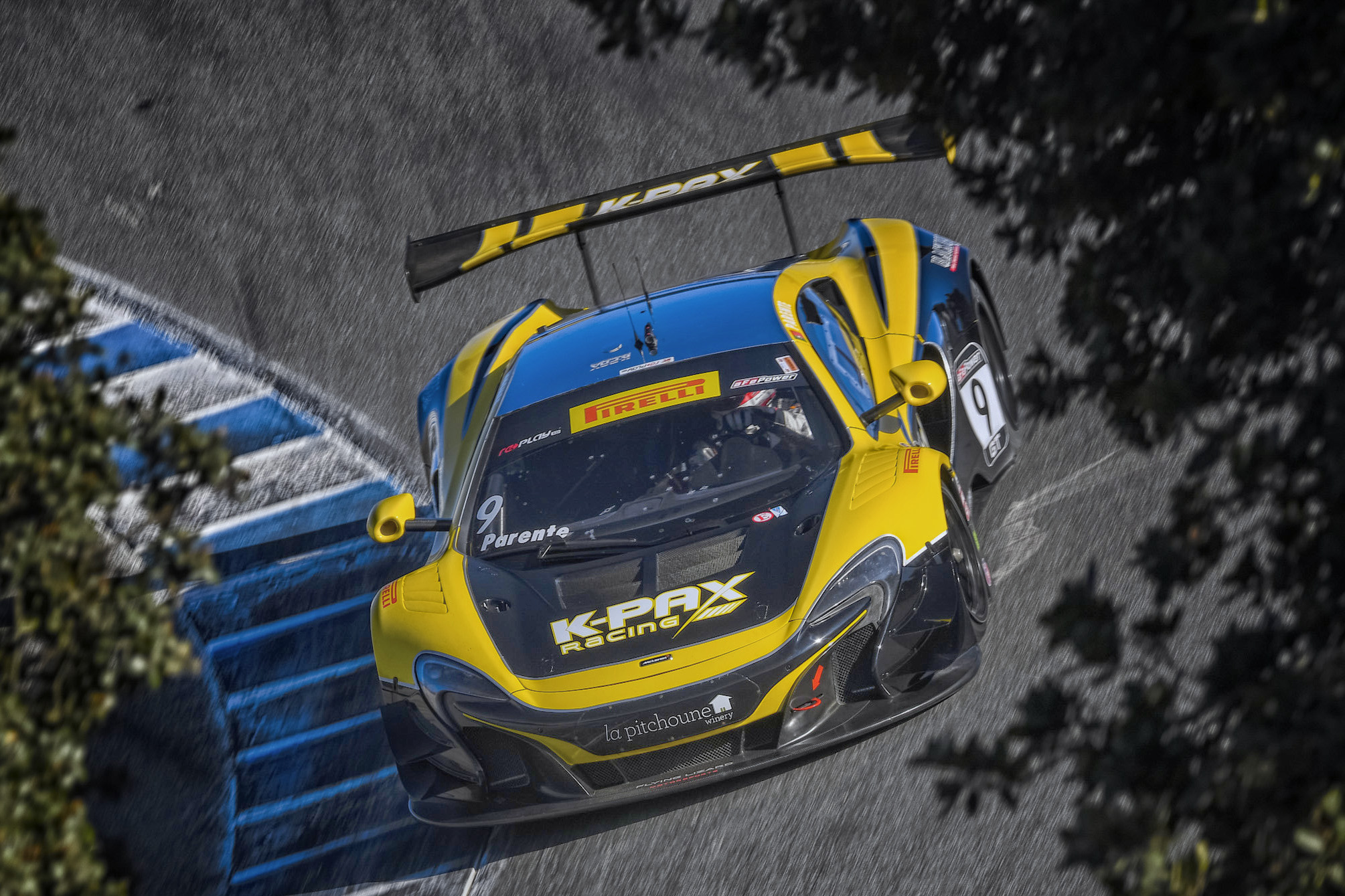 McLaren 650S GT3 Pirelli World Challenge Laguna Seca Raceway