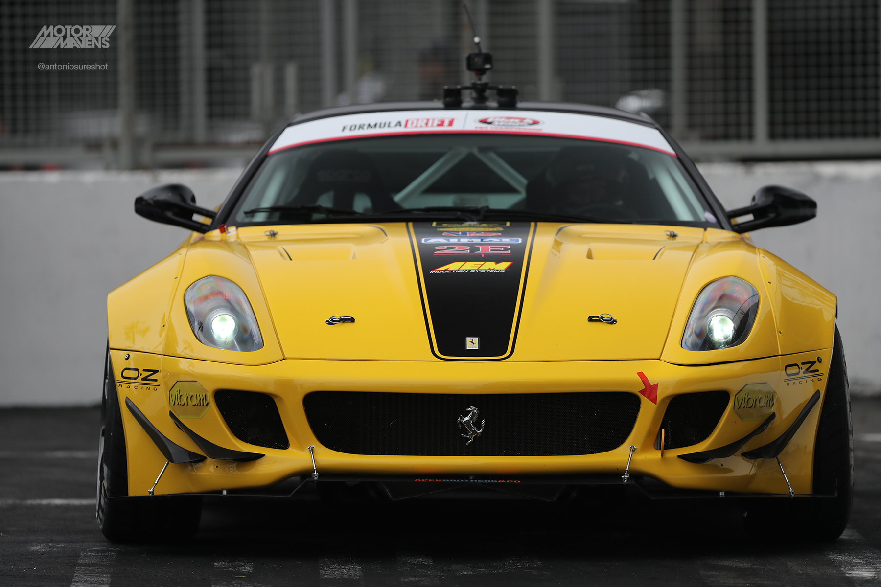 Federico Sceriffo, Ferrari 599, Formula Drift, Chelsea Denofa, Mustang RTR
