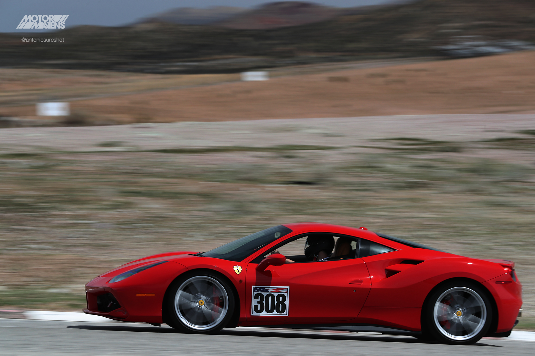 Ferrari 488 GTB,Ferrari 488, Ferrari, Willow Springs, Big Willow