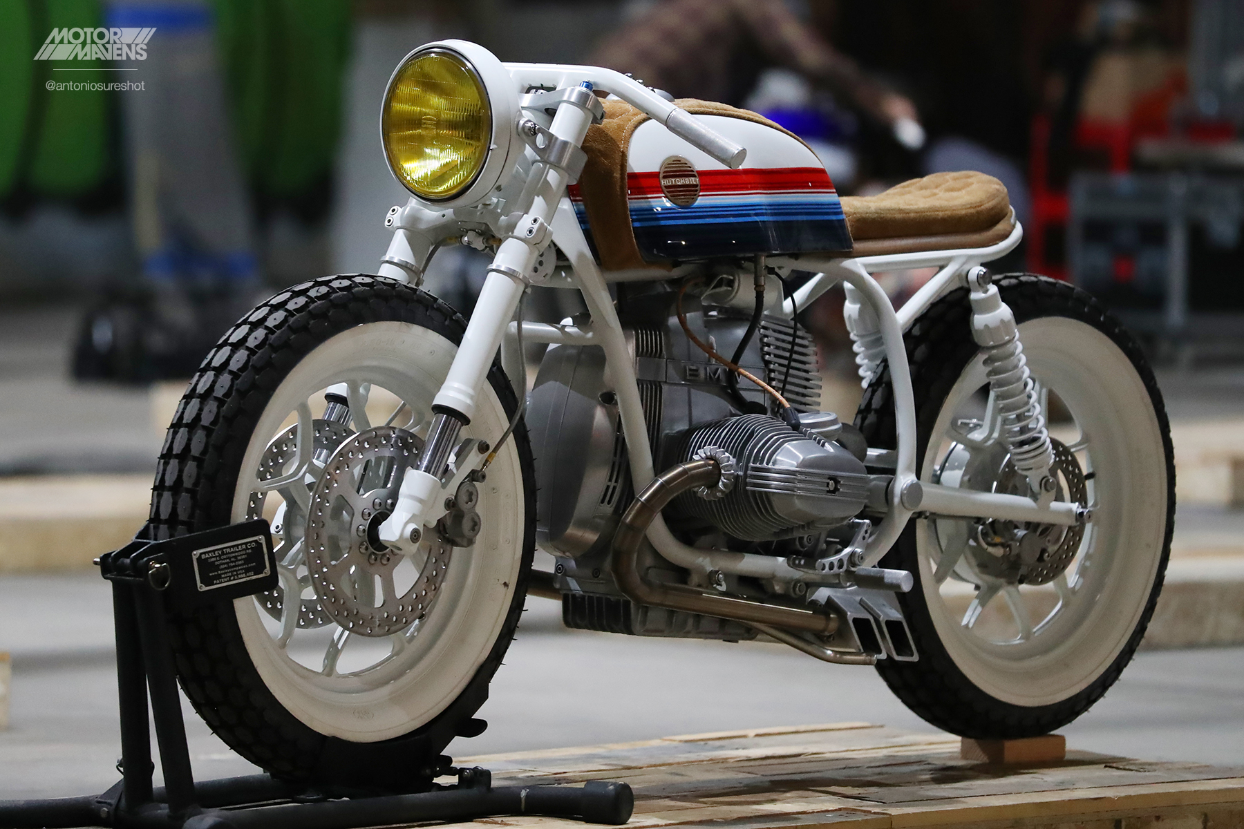 Hutchbilt, BMW R80, Skyway, Boardracer, Cafe Racer, Motorcycle, Jeremy Hutch, OG Moto Show, OGmotoshow , R80, caferacer, outliers guild