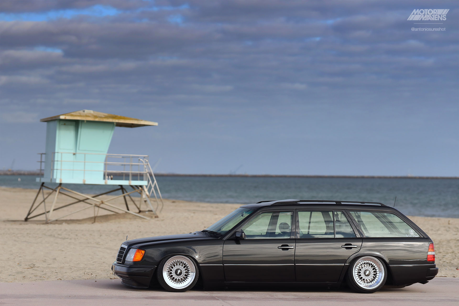 S124, Mercedes Benz, E320, BBS wheels