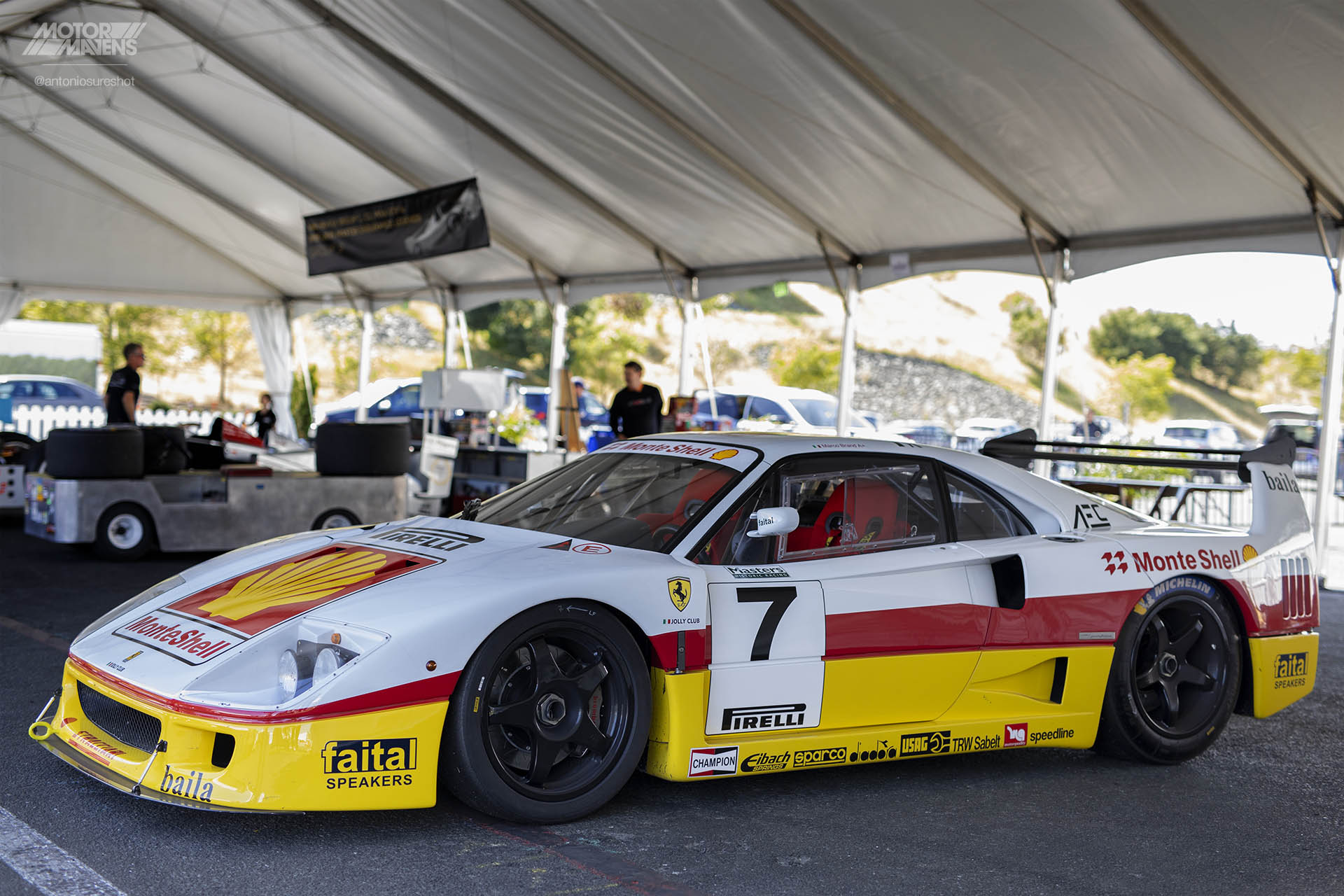 ferrari f40 shell