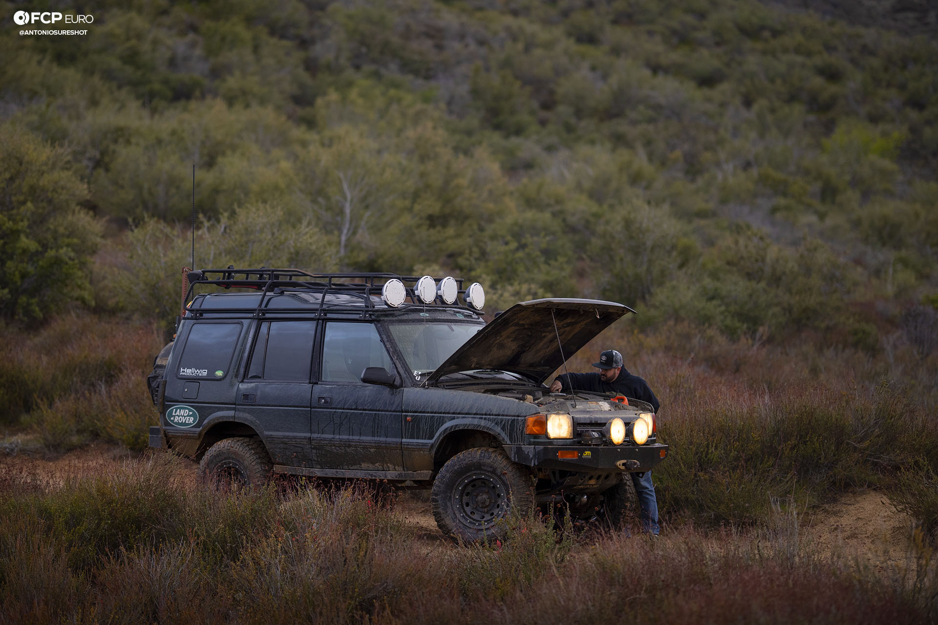 Land Rover, Land Rover Discovery, TJM bumper, Hella fogllights, hellwig, offroad, overland