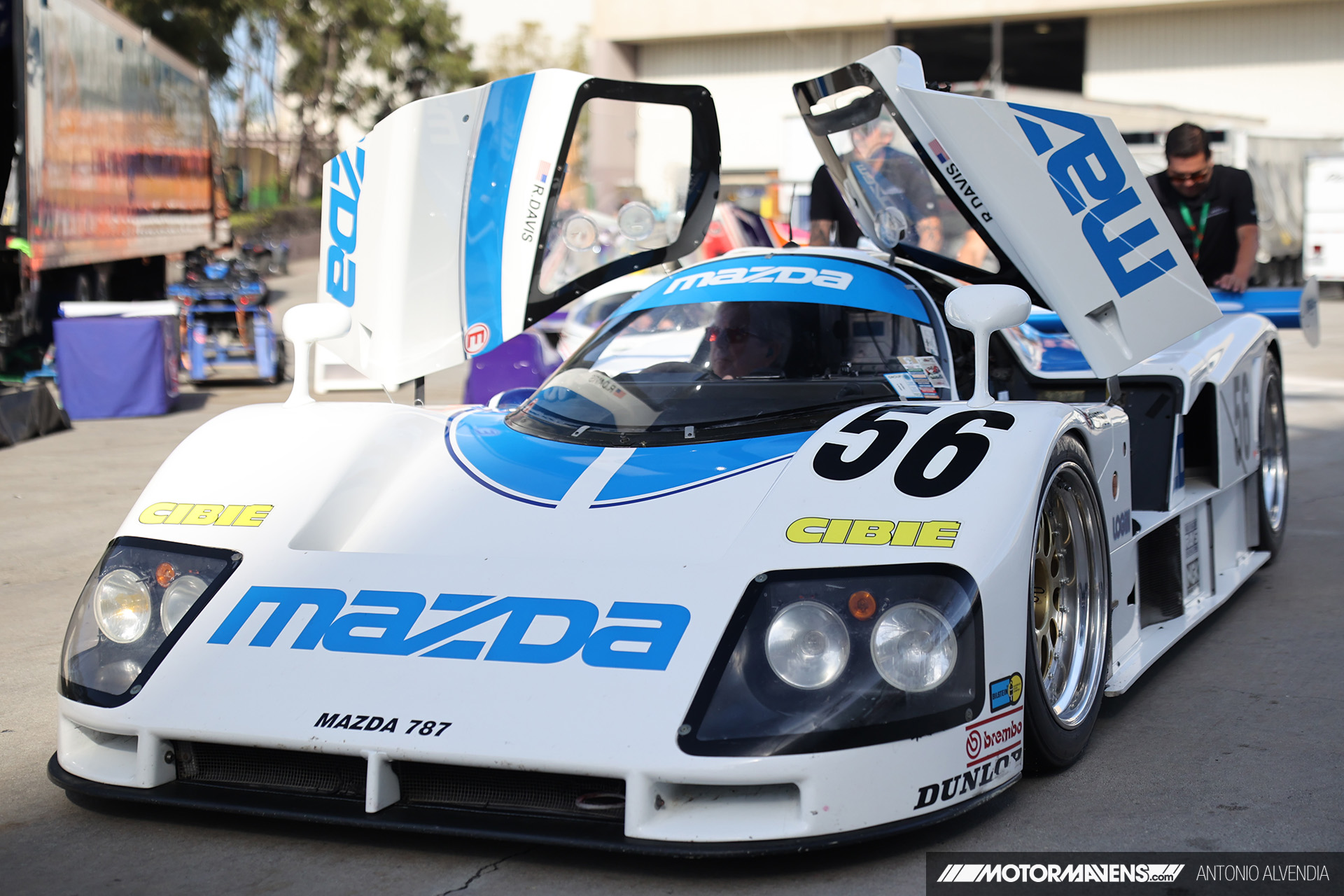 Mazda 787 Group C GTP Long Beach Grand Prix IMSA HMSA