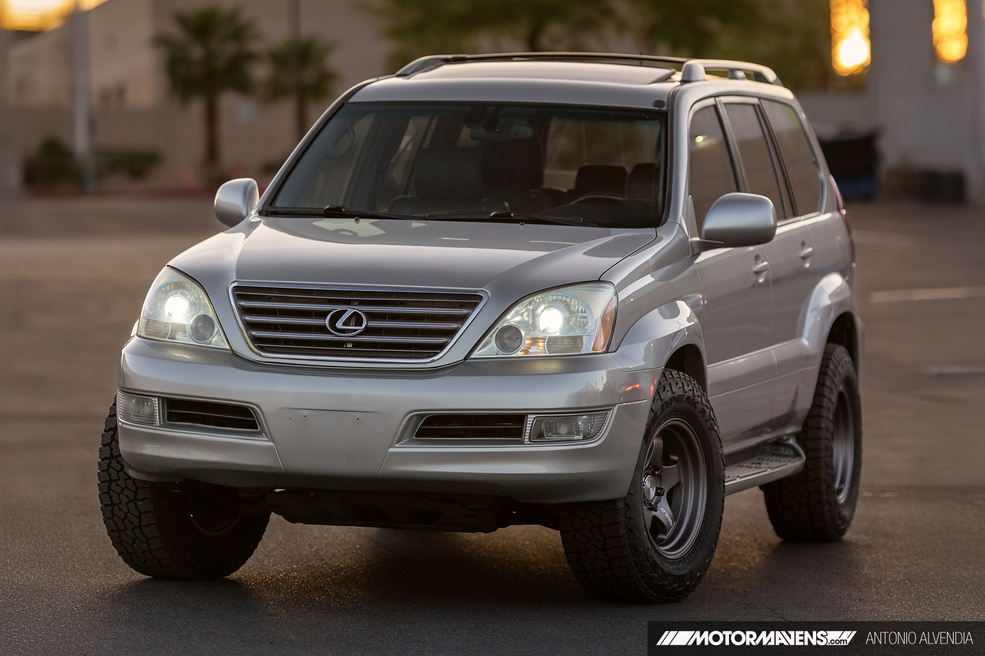 Lexus GX470 w Work Meister S1HC wheels 17x8.5j -10