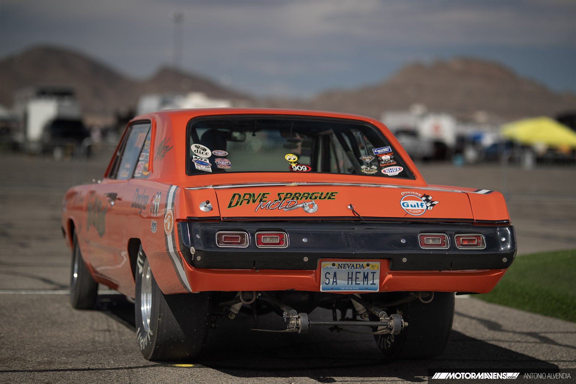 Dave Sprague's 1972 Dodge Dart AFX Musclecars At The Strip Mopar 727 TorqueFlite Bob Sprague