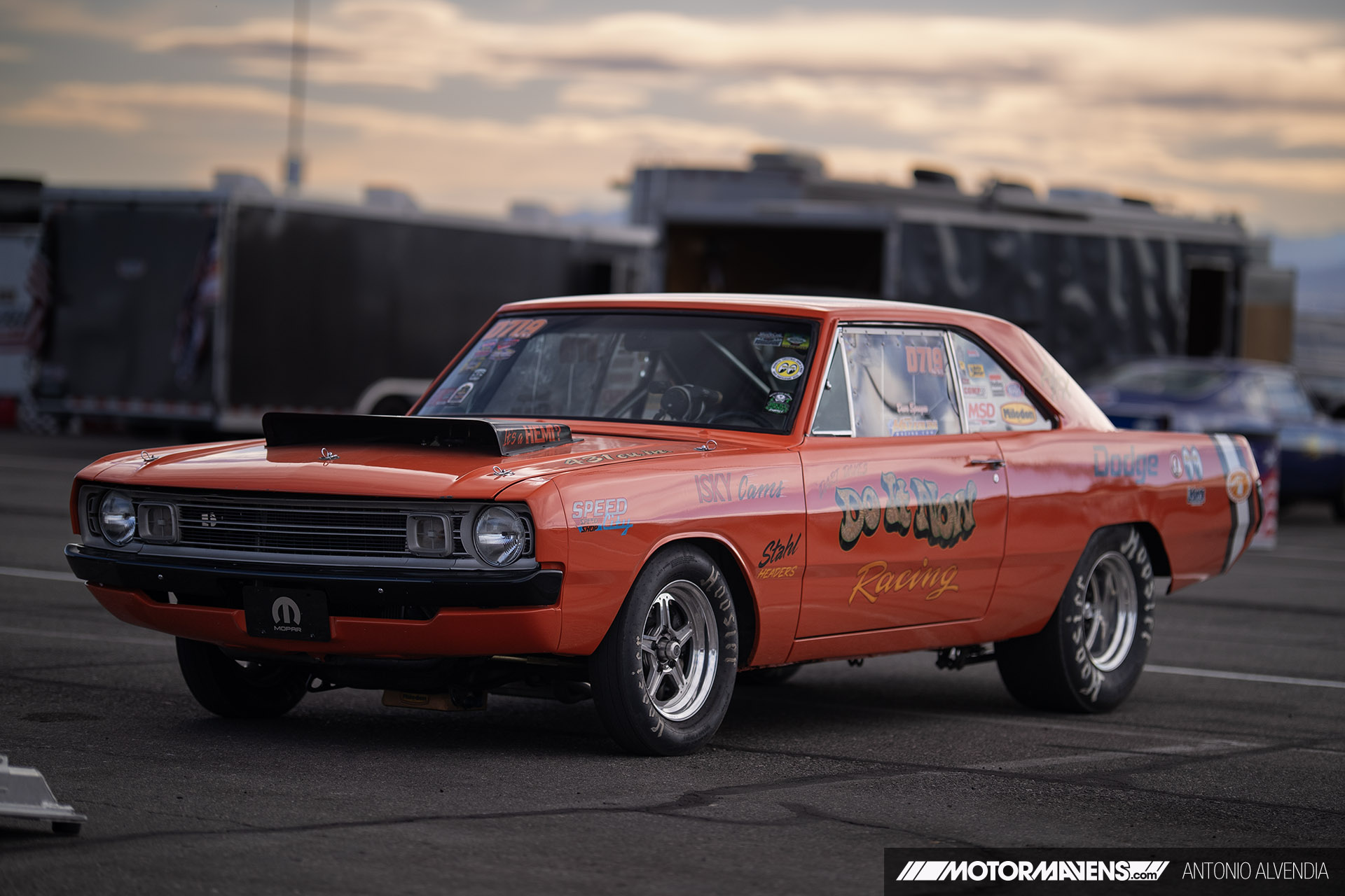 Dave Sprague's 1972 Dodge Dart AFX Musclecars At The Strip Mopar 727 TorqueFlite Bob Sprague
