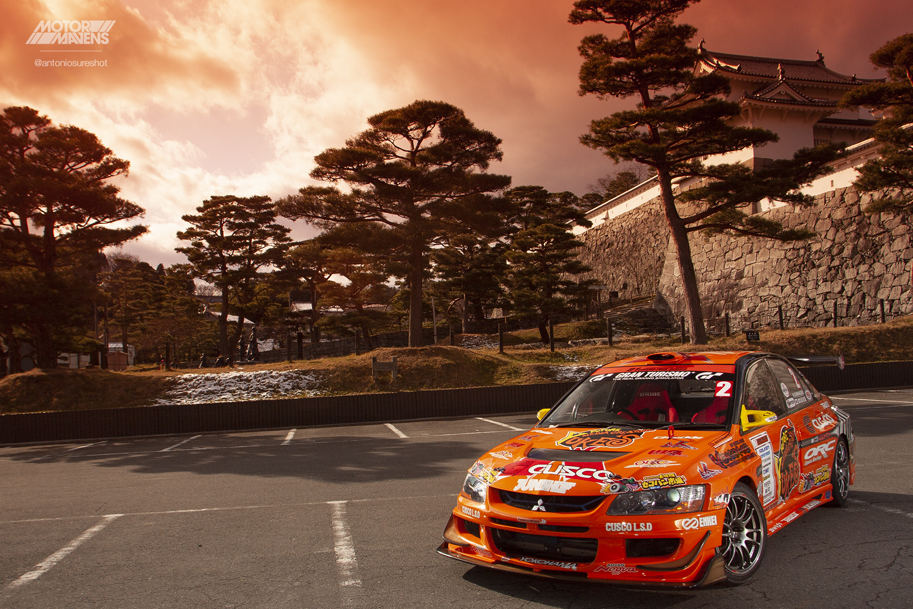 Kumakubo, Ebisu Circuit, Nihonmatsu, Fukushima, Visit Fukushima, RWD Lancer Evo, Lancer Evo 9, Evo 9, JUN Auto Mechanic, D1GP