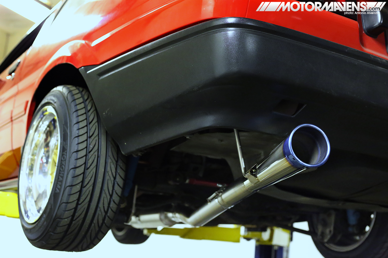 Tomei Expreme Ti 60R Titanium Race Exhaust for AE86 | MotorMavens