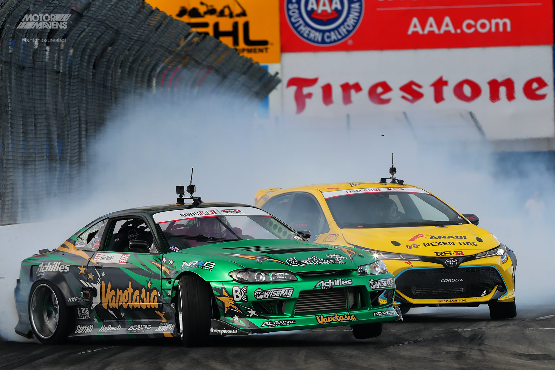 FDLB, TGPLB, GPLB, Formula Drift Long Beach, Forrest Wang, S15, Fredric Aasbo, 2019 Corolla